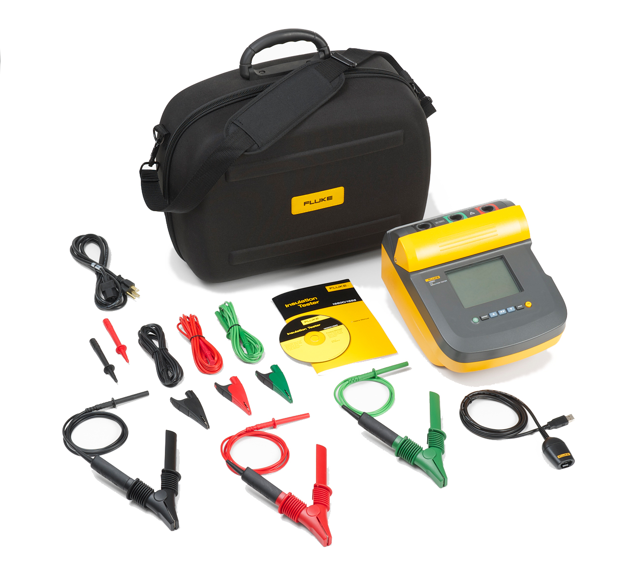 Fluke 1550C 5kV Insulation Resistance Tester