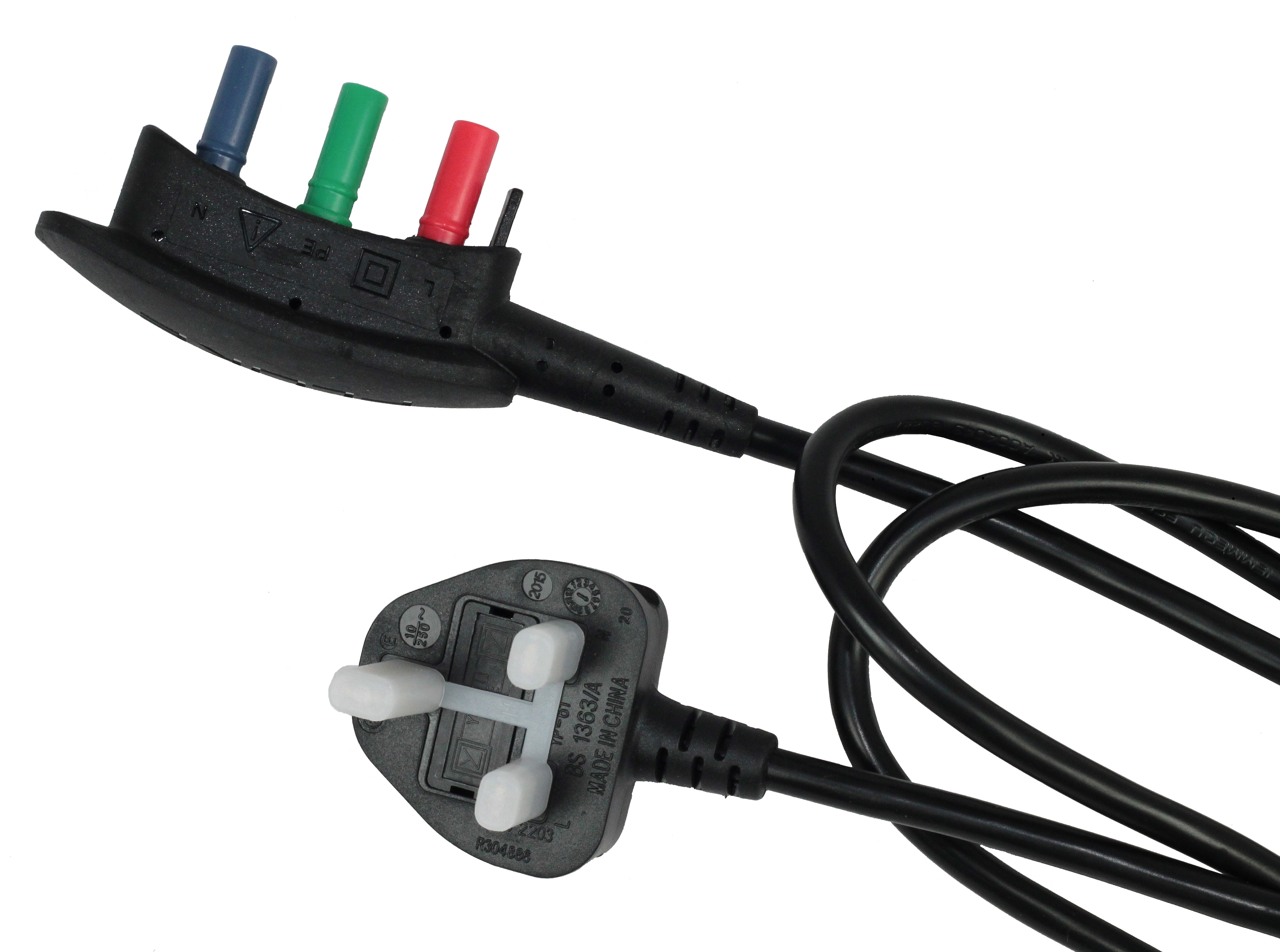 Fluke 166X-MTC-UK Main Test Cord. New MTC1363