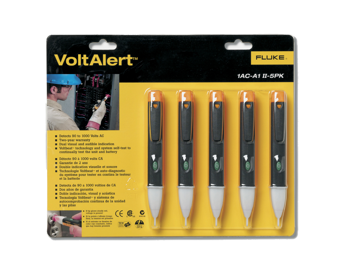 Fluke 1AC-E Non Contact Voltage Detector 5 Pack