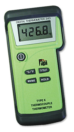 TPI 343 Dual Input Digital Thermometer