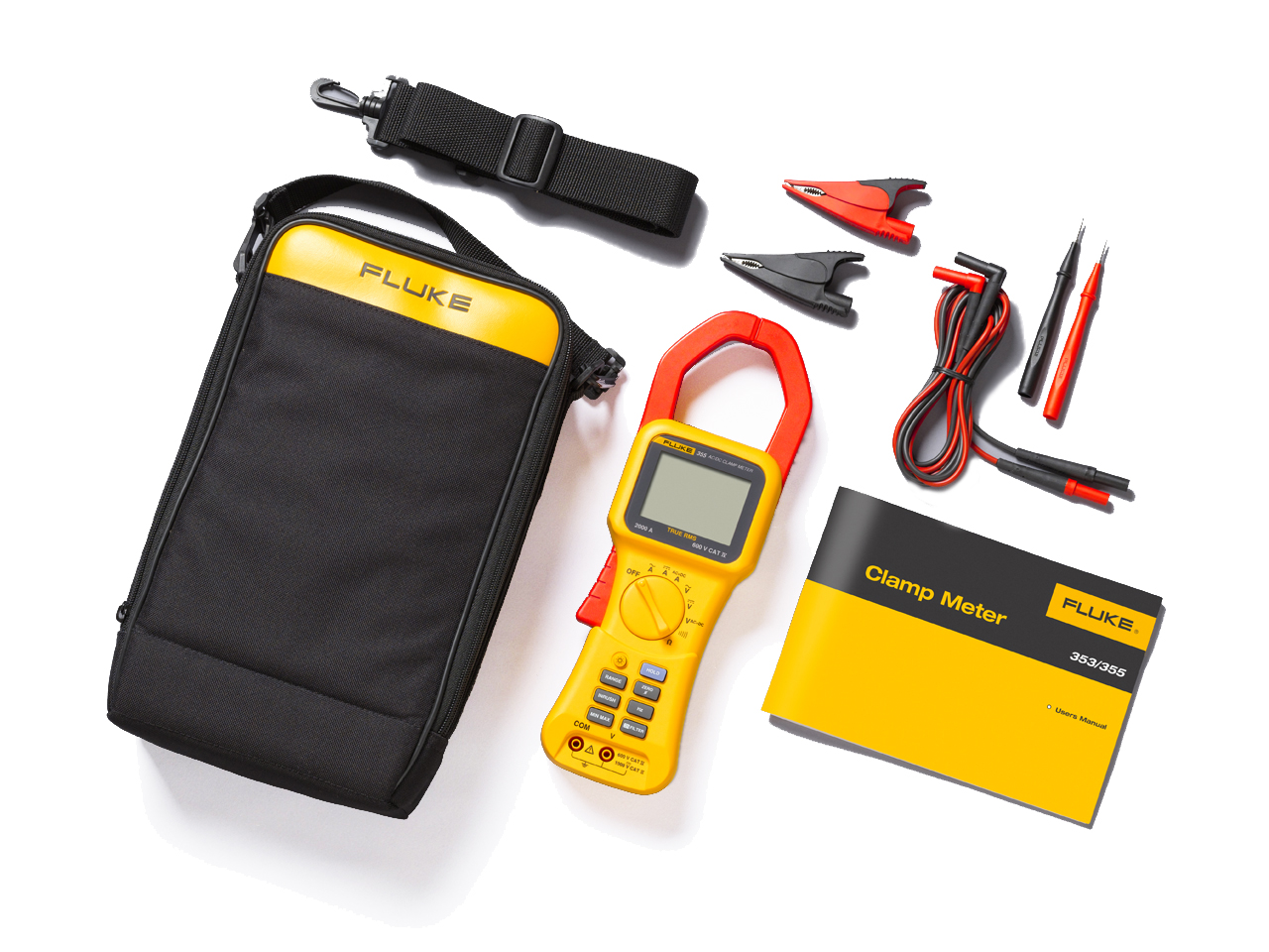 Fluke 355 TRMS 2000A Clamp Meter