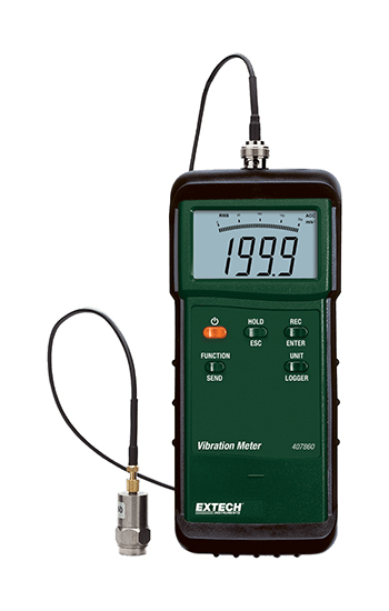 Extech 407860 Heavy Duty Vibration Meter