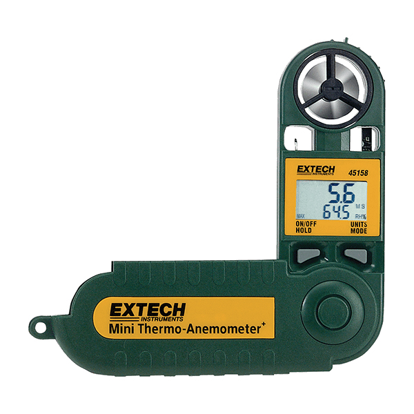 Extech 45158 Mini Thermo-Anemometer with Humidity