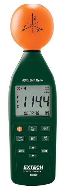 Extech 480846 8GHz RF EMF Strength Meter