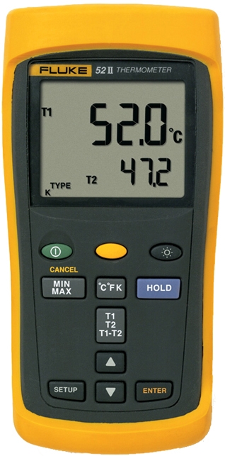 Fluke 52 II Dual Input Digital Thermometer