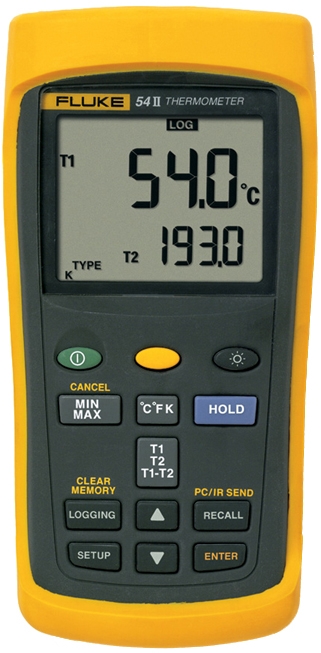 Fluke 54 II Dual Input Digital Thermometer 3821070
