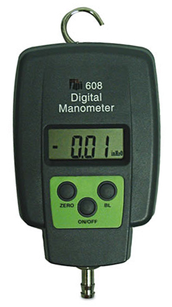 TPI 608 Single input Manometer 150mBar H2O Range