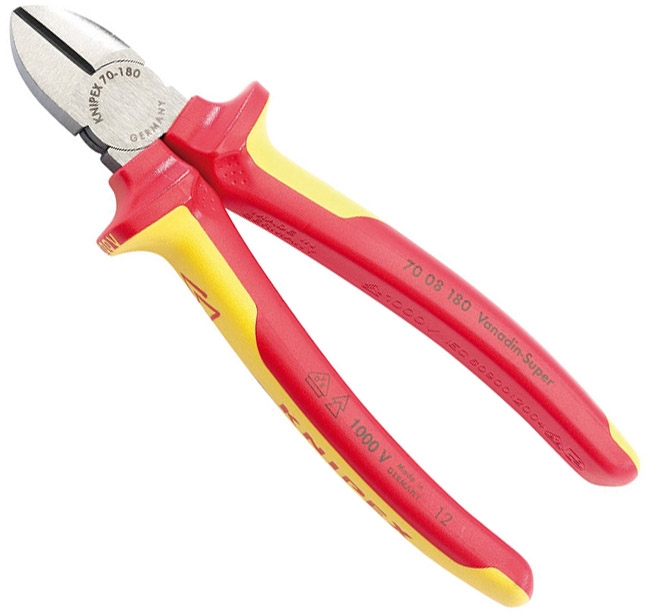 Knipex 70 08 180 Side Cutters 180mm 32021