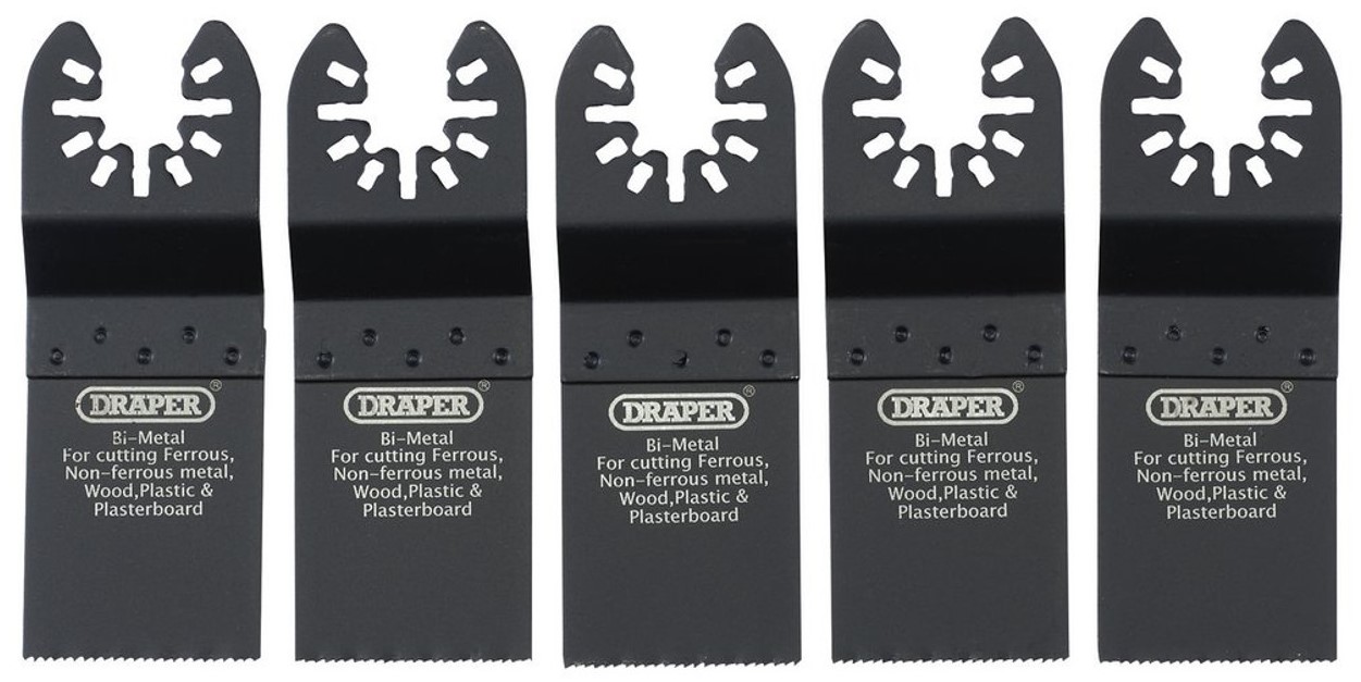 Draper 5 Piece Multi-Tool Plunge Cutter 70476