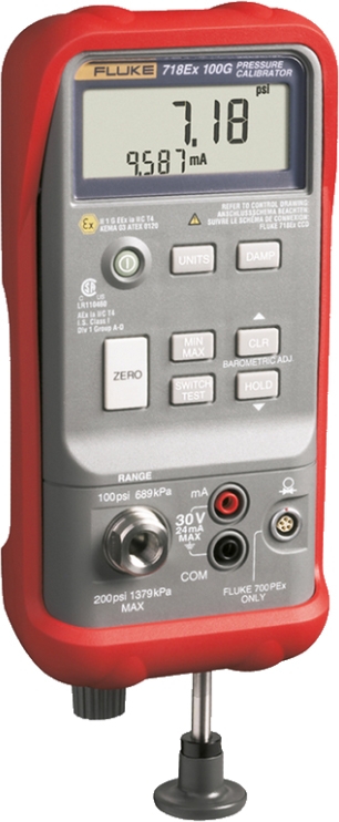 Fluke 718Ex Intrinsically Safe Pressure Calibrator