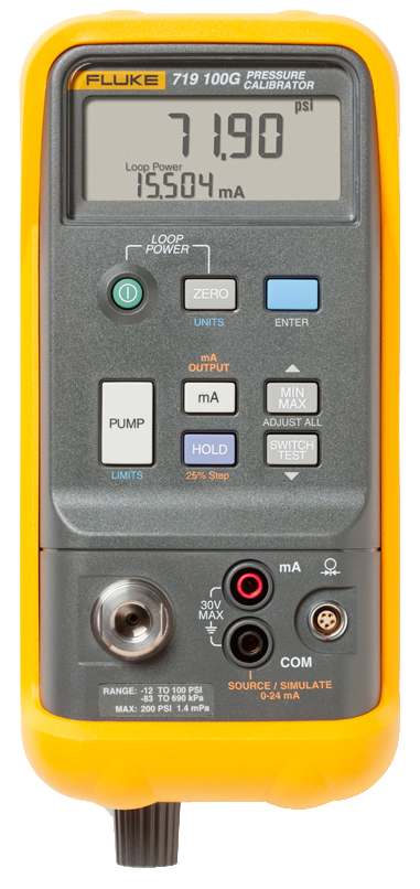 Fluke 719 30G Electric Pressure Calibrator