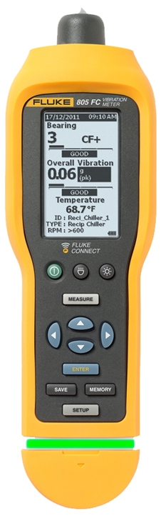 Fluke 805-FC Vibration Meter with Fluke Connect