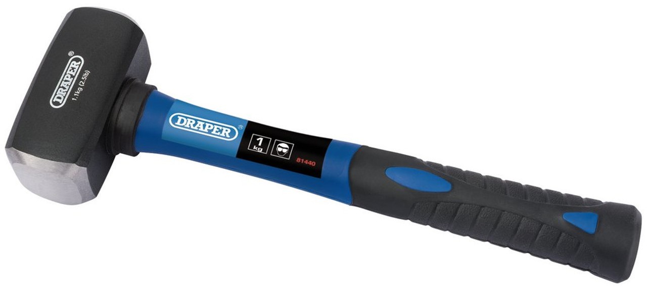 Draper Fibreglass Shaft Club Hammer 1kg/2.2lb 81440