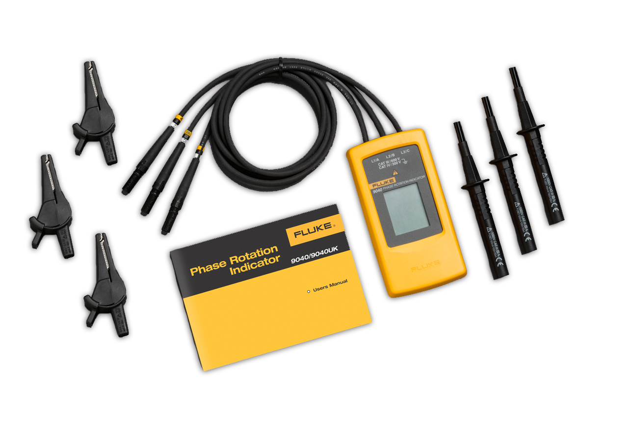 Fluke 9040 Phase Rotation Indicator