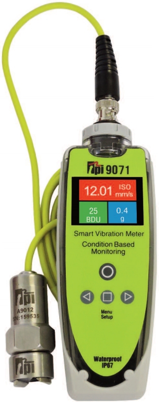 TPI 9071 Smart Vibration and Bearing Condition Analyser