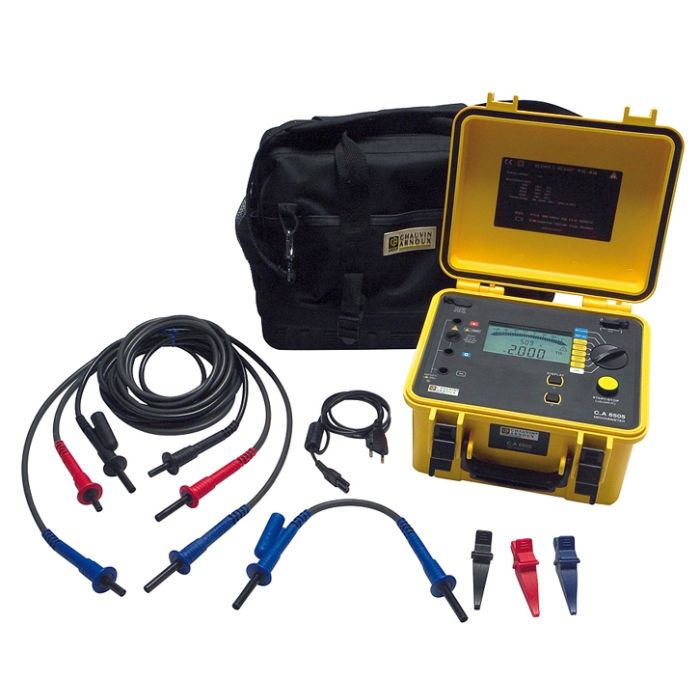 Chauvin Arnoux CA6505 Digital Megohmmeter
