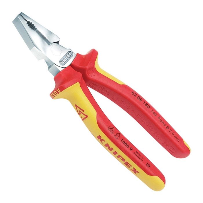 Knipex 02 06 180 Combination Pliers 180mm 49168
