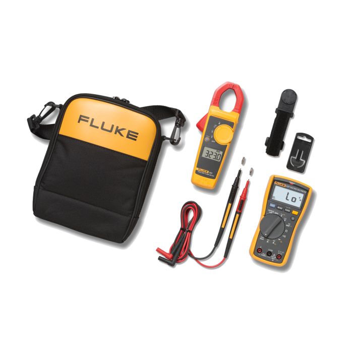 Fluke 117 and 323 Electrician's Multimeter Combo Kit