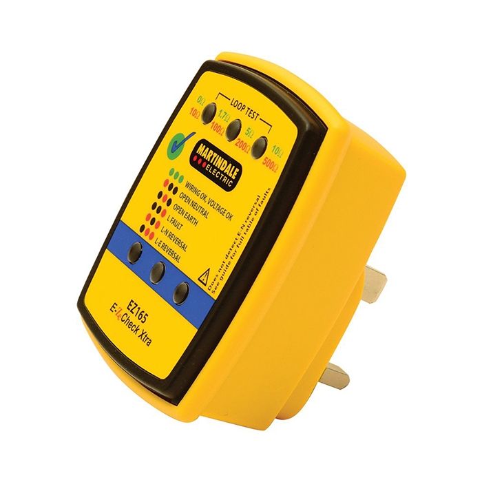 Martindale EZ165 Socket and Non-Trip Earth Loop Tester