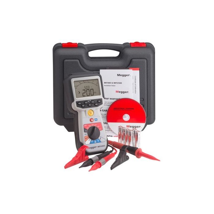 Megger MIT430-2 Industrial Maintenance Insulation and Continuity Tester 1004-740