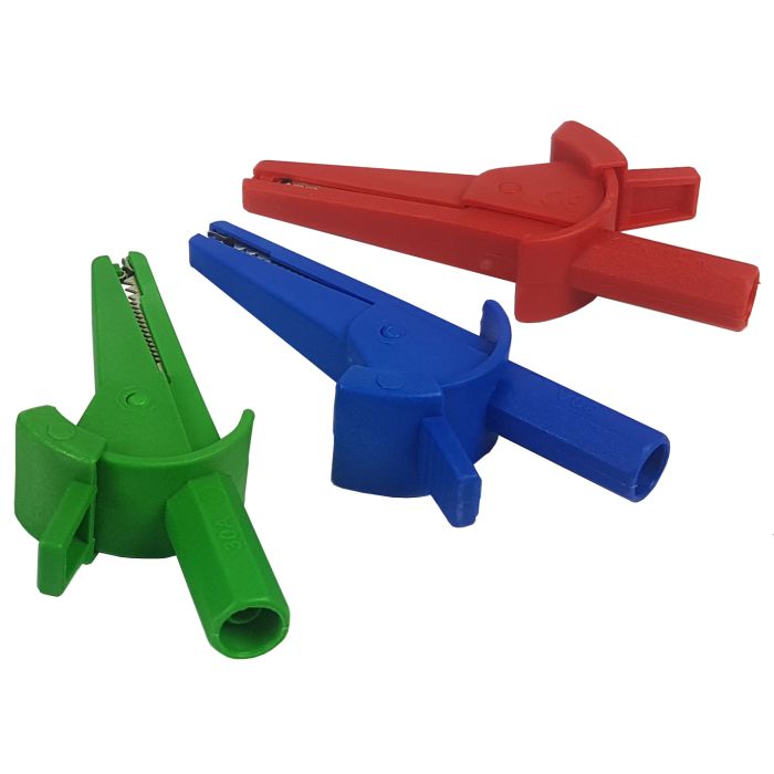 Silvertronic Unfused 3-Wire Silicone Test Lead Set SIL3W-UF