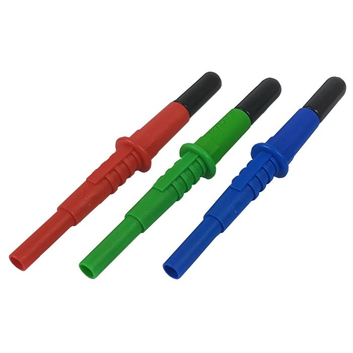 Silvertronic Unfused 3-Wire Silicone Test Lead Set SIL3W-UF