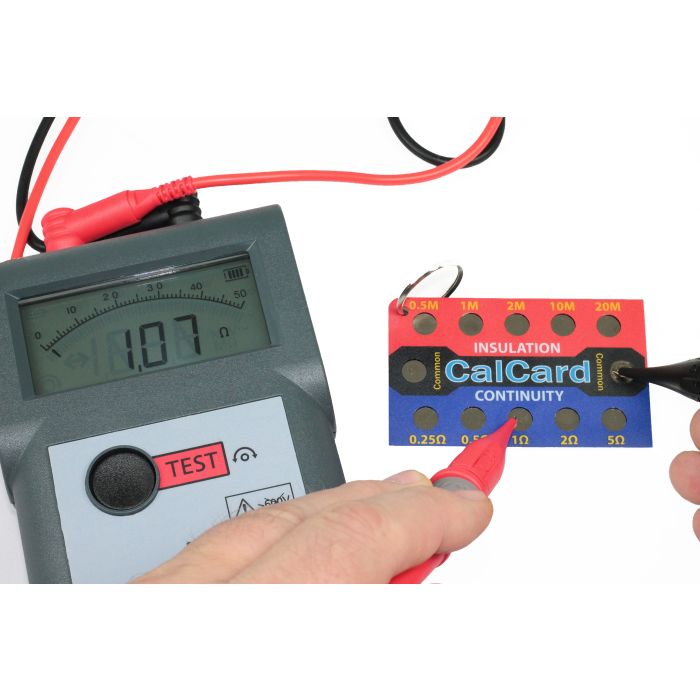 ISS Keyring Calibration Card Tester Check