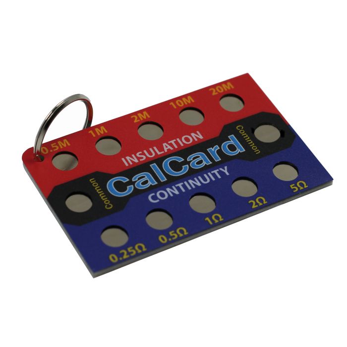 ISS Keyring Calibration Card Tester Check