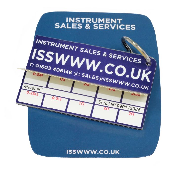 ISS Keyring Calibration Card Tester Check