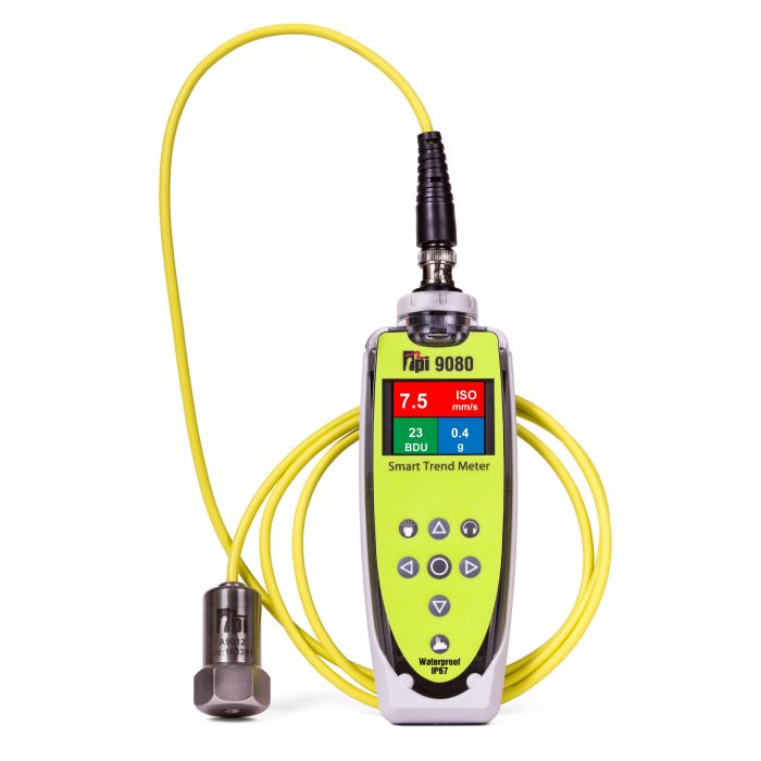 TPI 9080 Pro Vibration and Bearing Condition Analyser with Trending software
