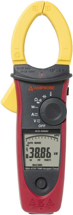 Beha-Amprobe ACDC-54NAV CAT IV Navigator Clamp Meter