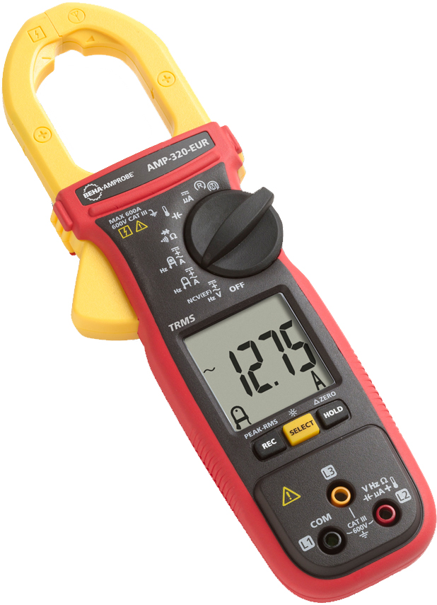 Beha-Amprobe AMP-320 600A AC DC TRMS Clamp Meter