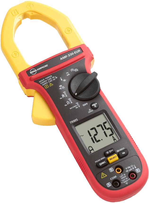 Beha-Amprobe AMP-330 1000A ACDC TRMS Clamp Meter
