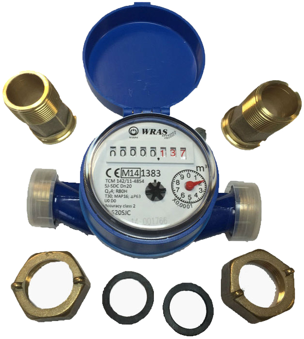 Aquamotion S15SJC 15mm Single Jet Cold Water Meter