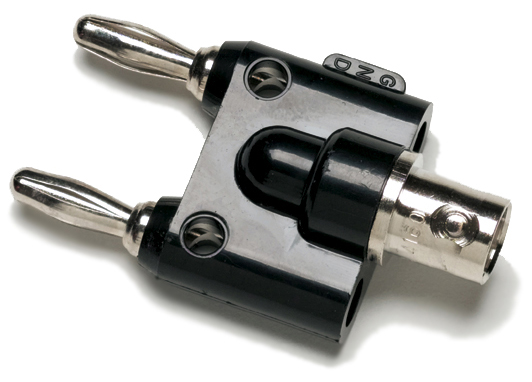 Fluke BP881 BNC to Male Double Stacking Banana Plug