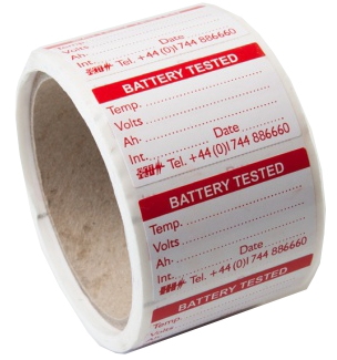 ACT Meters BTL Battery Tested Labels