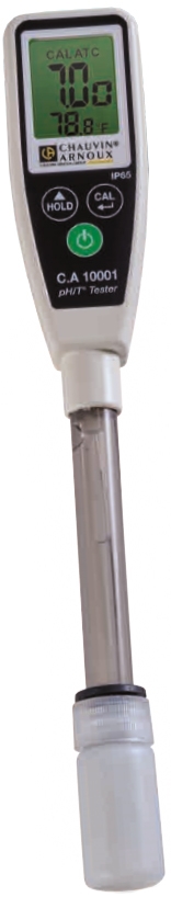 Chauvin Arnoux CA10001 Waterproof pH & Temperature Tester