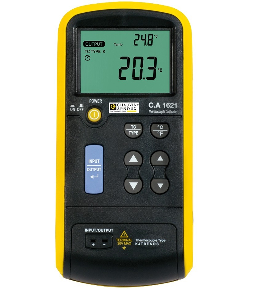 Chauvin Arnoux CA1621 Thermocouple probe Calibrator P01654621