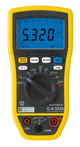 Chauvin Arnoux TRMS Multimeter CA5233