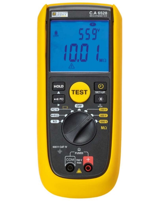 Chauvin Arnoux CA6528 1kV Megohmmeter & Digital Multimeter P01140838
