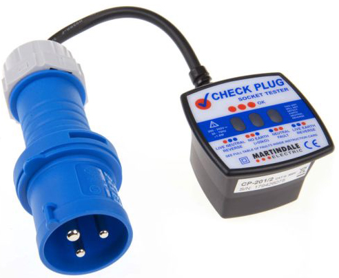 Martindale CP201 250V 16A Industrial Check Plug