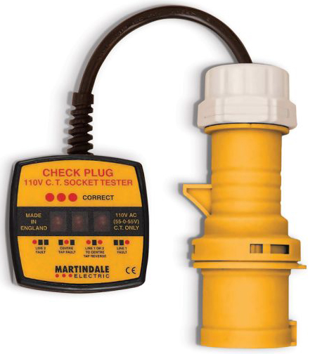 Martindale 110V 16A Industrial Socket Tester CP301