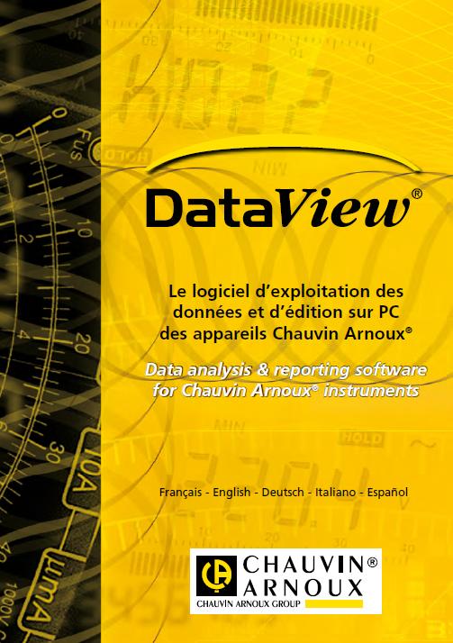 Chauvin Arnoux DataView Software P01102095