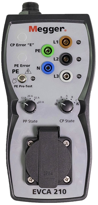 Megger EVCA210 Electric Vehicle Charge point Adaptor 1012-732