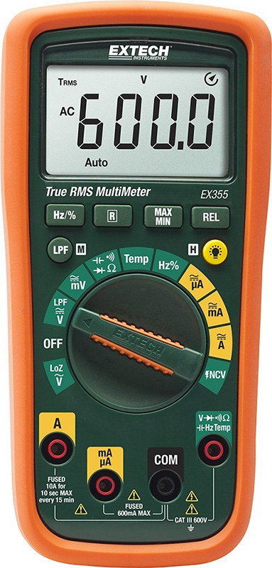 Extech EX355 12 Function TRMS Multimeter plus NCV