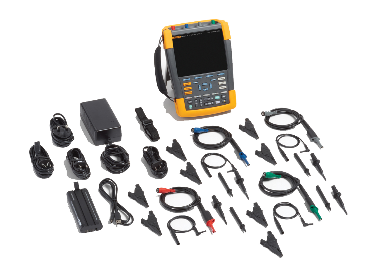 Fluke ScopeMeter 190-104-III - 4Ch 100MHZ - 5282393