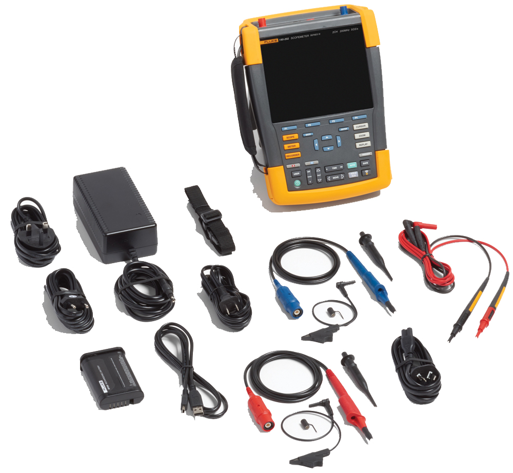 Fluke 190-202 ScopeMeter - 2Ch 200MHz - 5282439