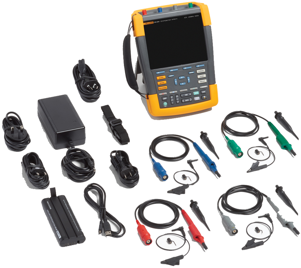 Fluke 190-204-III ScopeMeter - 4Ch 200MHz - 5282463