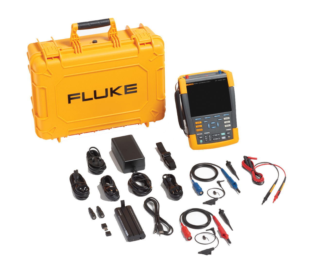 Fluke ScopeMeter 190-502-IIIS KIT - 2CH 500MHz - 5282508