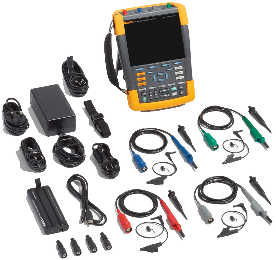 Fluke 190-504 ScopeMeter - 4Ch 500MHz - 5282513